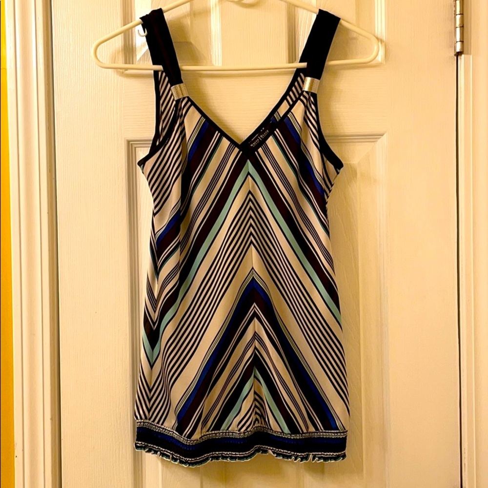 White House Black Market Sleeveless Blouse